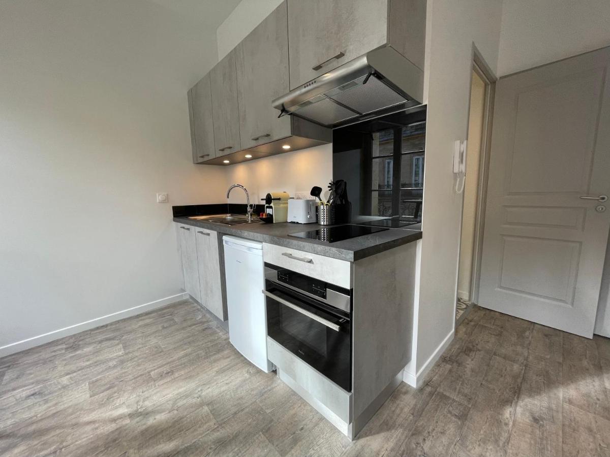 Magnifique Appartement Pour 2 Avec Climatisation Et Belle Pierre Bordelaise Бордо Екстер'єр фото