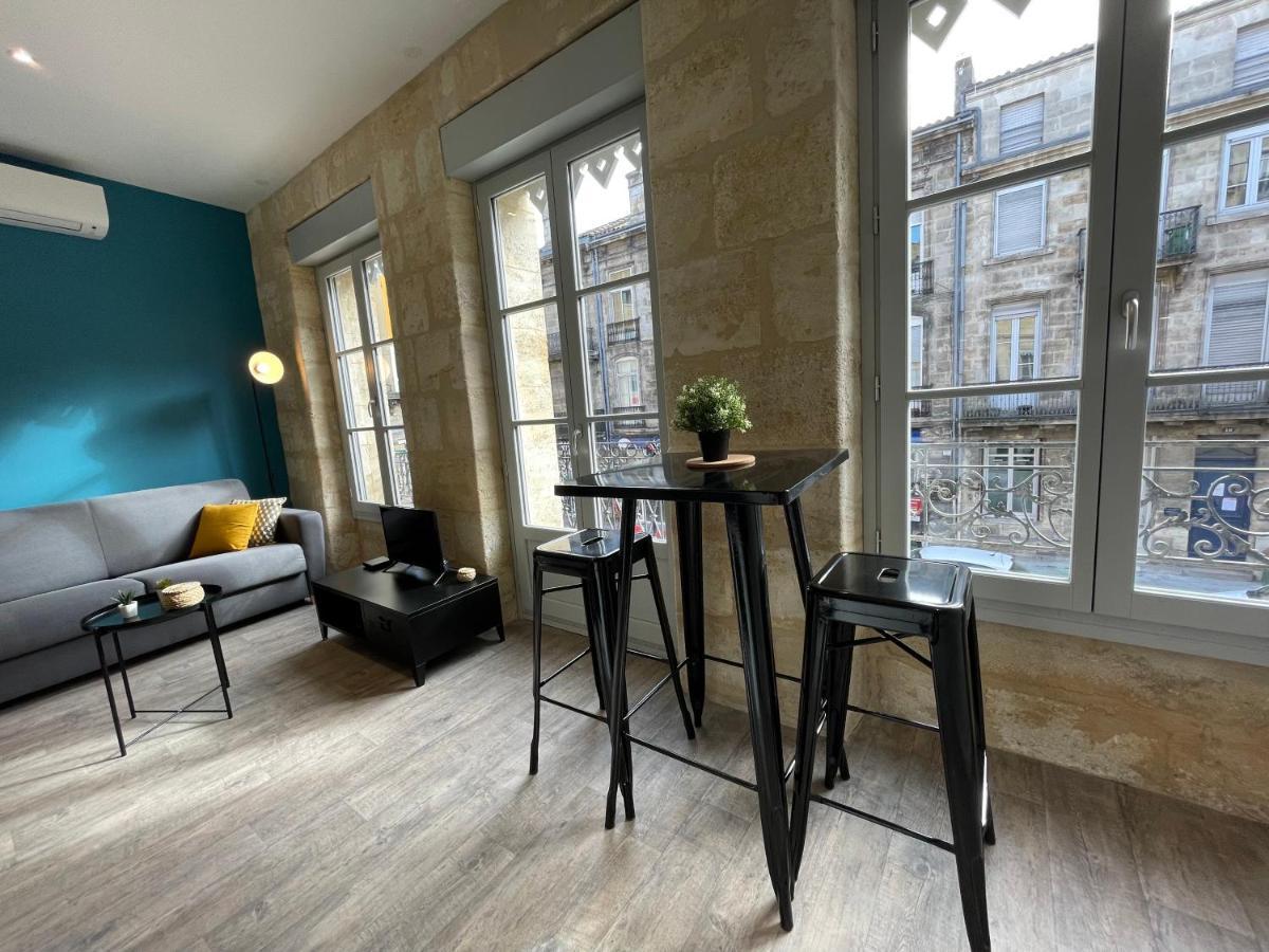 Magnifique Appartement Pour 2 Avec Climatisation Et Belle Pierre Bordelaise Бордо Екстер'єр фото