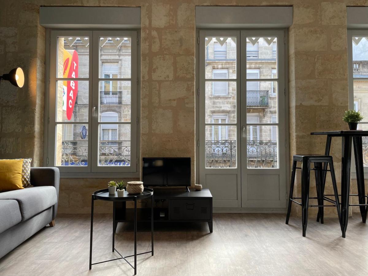 Magnifique Appartement Pour 2 Avec Climatisation Et Belle Pierre Bordelaise Бордо Екстер'єр фото
