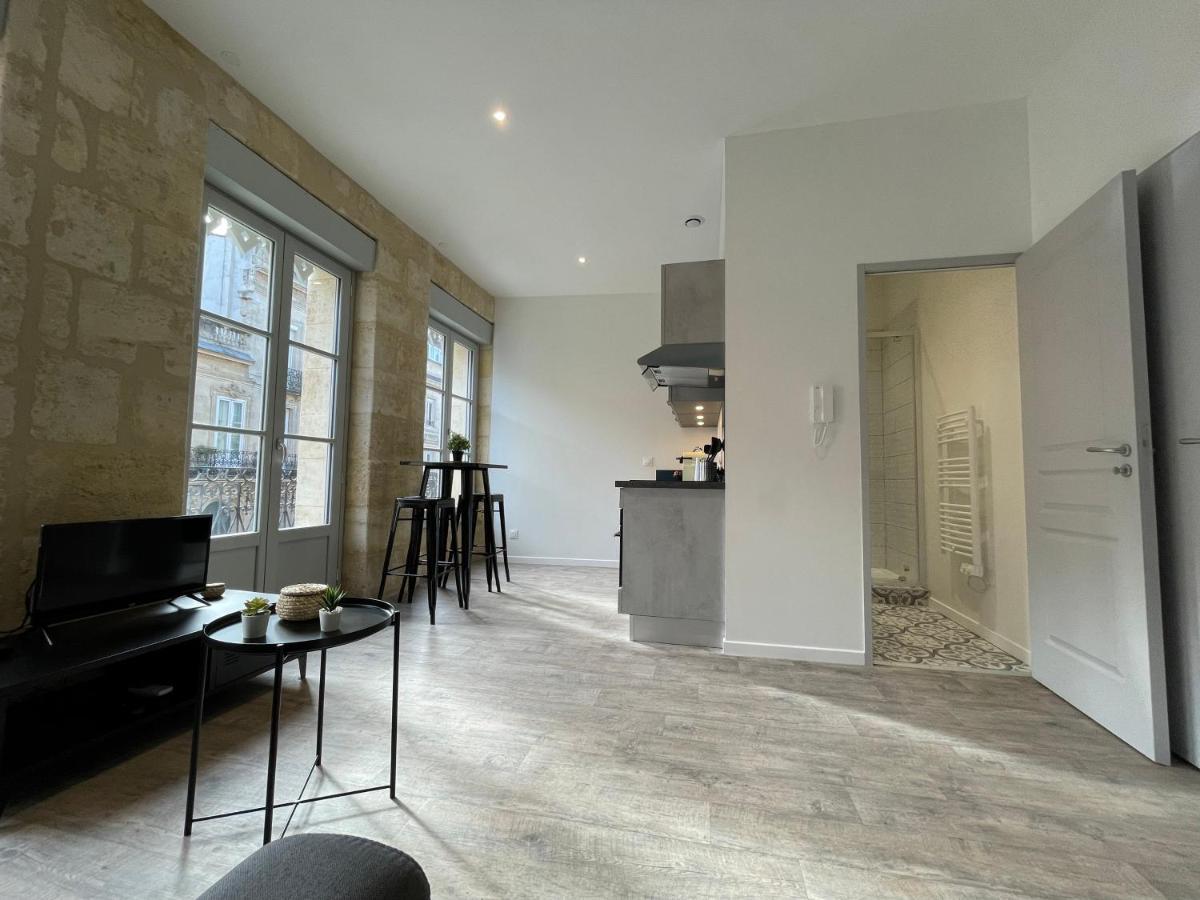 Magnifique Appartement Pour 2 Avec Climatisation Et Belle Pierre Bordelaise Бордо Екстер'єр фото