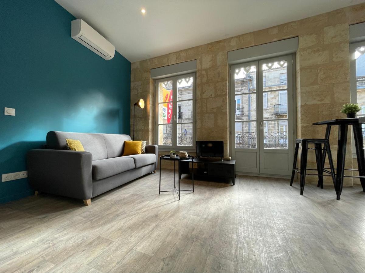 Magnifique Appartement Pour 2 Avec Climatisation Et Belle Pierre Bordelaise Бордо Екстер'єр фото