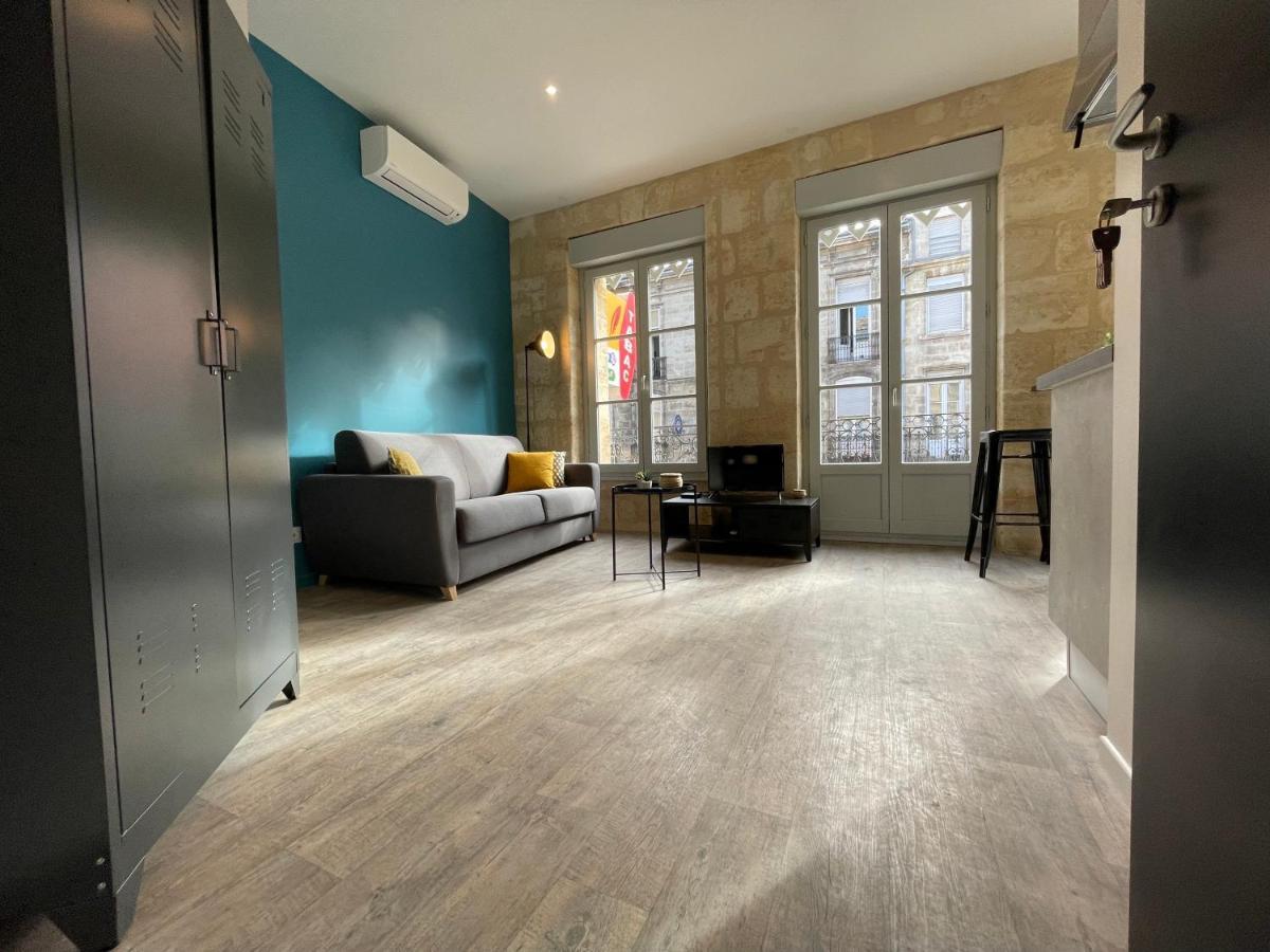 Magnifique Appartement Pour 2 Avec Climatisation Et Belle Pierre Bordelaise Бордо Екстер'єр фото