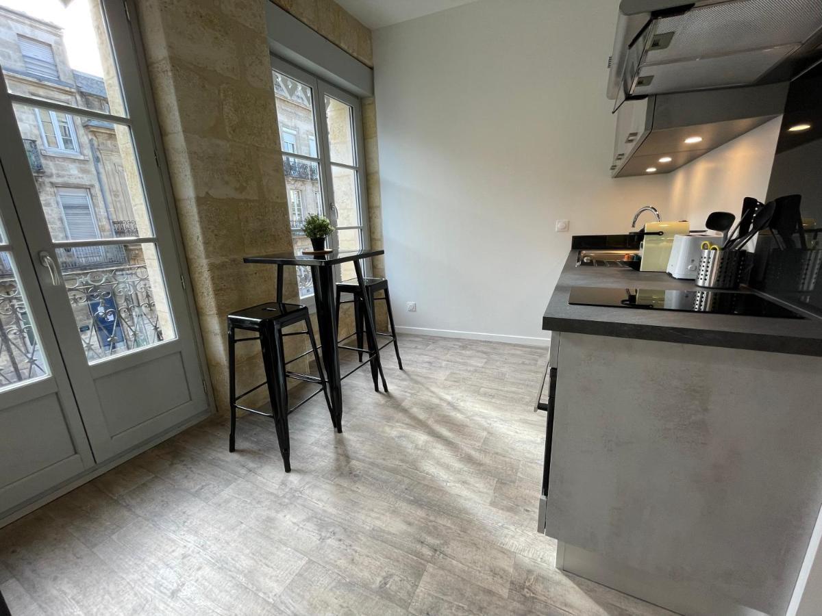 Magnifique Appartement Pour 2 Avec Climatisation Et Belle Pierre Bordelaise Бордо Екстер'єр фото