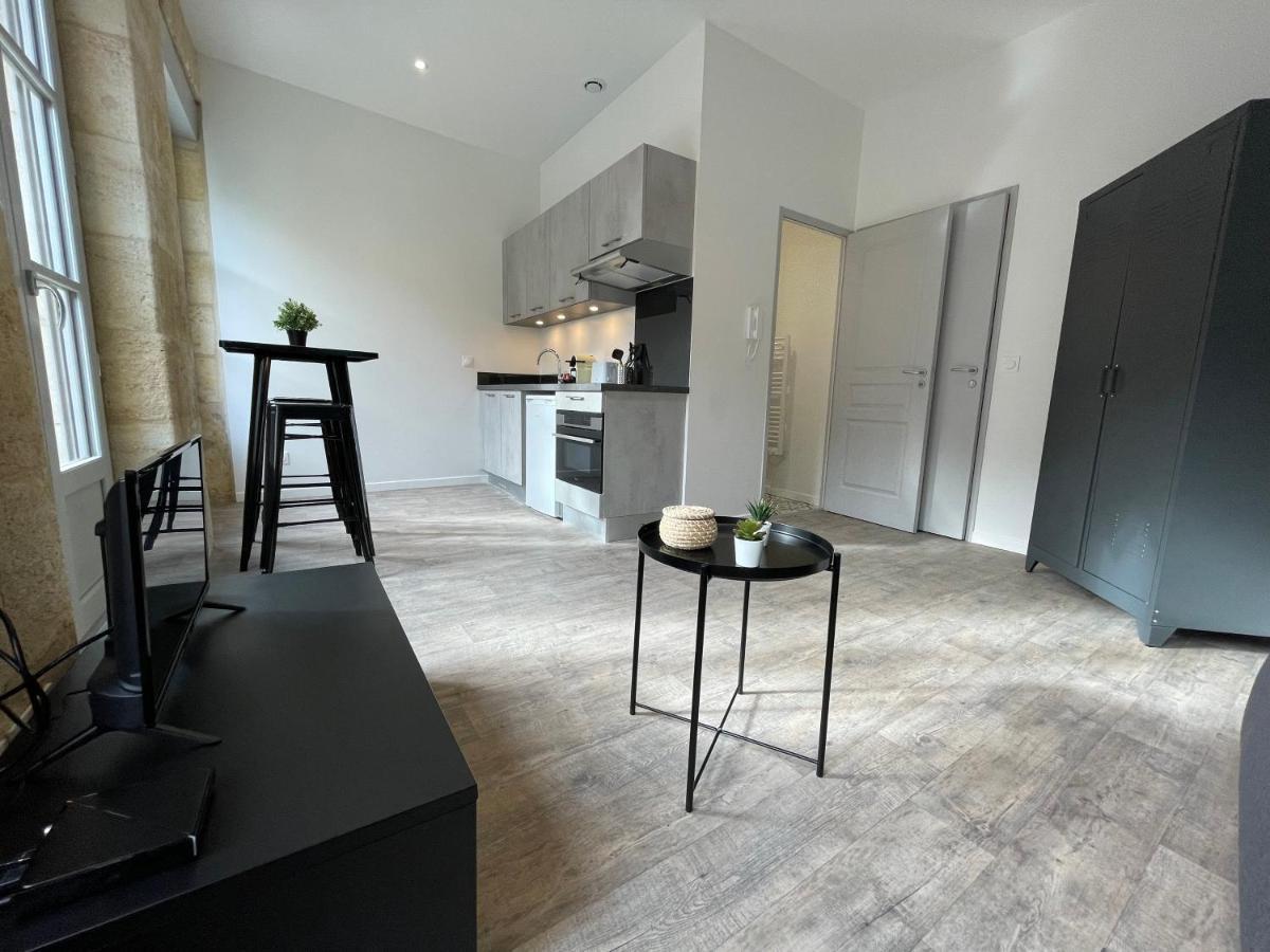 Magnifique Appartement Pour 2 Avec Climatisation Et Belle Pierre Bordelaise Бордо Екстер'єр фото