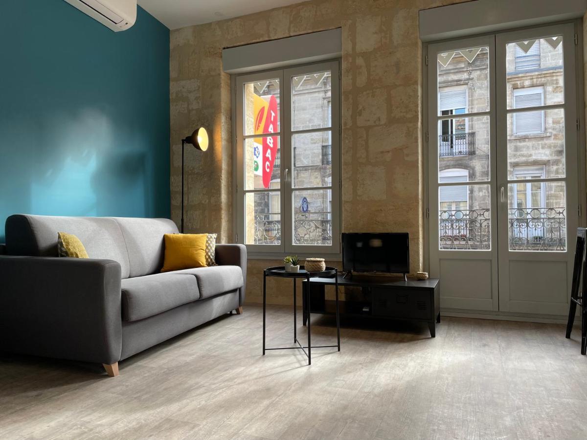 Magnifique Appartement Pour 2 Avec Climatisation Et Belle Pierre Bordelaise Бордо Екстер'єр фото