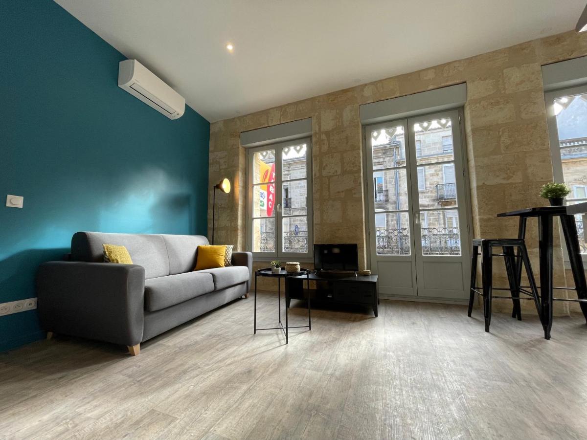 Magnifique Appartement Pour 2 Avec Climatisation Et Belle Pierre Bordelaise Бордо Екстер'єр фото
