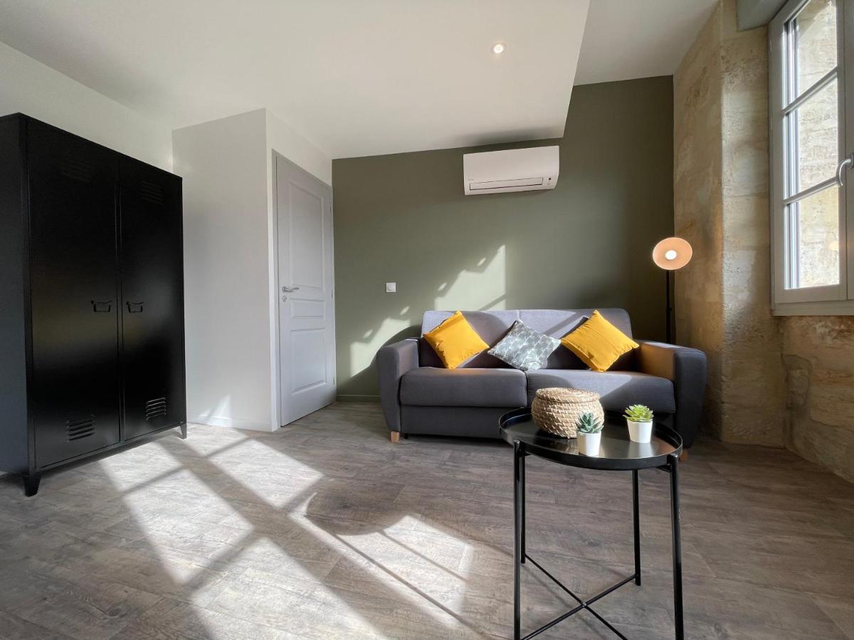 Magnifique Appartement Pour 2 Avec Climatisation Et Belle Pierre Bordelaise Бордо Екстер'єр фото